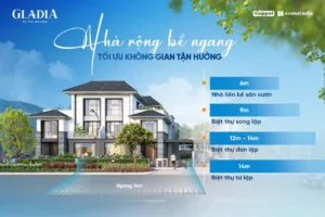 Khám phá Gladia By The Waters: bộ sưu tập biệt thự mặt tiền rộng
